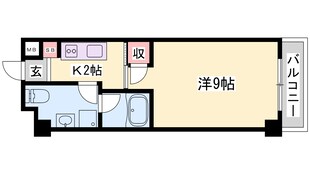 加古川駅 徒歩9分 3階の物件間取画像